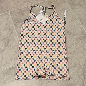 Forever 21 Multicolor Floral Sleepwear Romper